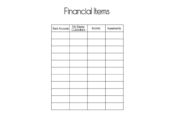 Download Final Wishes Financial Planner - Premium Bundle
