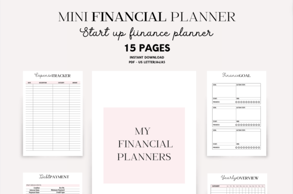 Download Financial Planner Small Business Print - Premium Resources