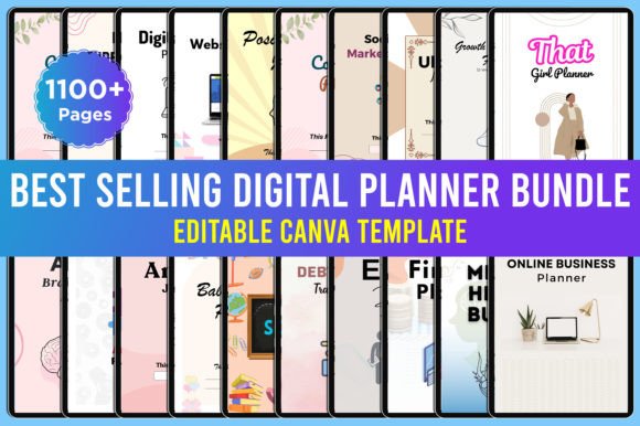 Download Best Selling Digital Planner Bundle - Digital planner bundle Collection