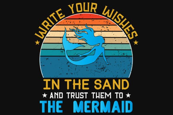 Download The Mermaid Graphics Tshirt Design - Mermaid graphics Collection